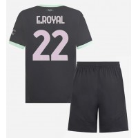 AC Milan Emerson Royal #22 Fußballbekleidung 3rd trikot Kinder 2024-25 Kurzarm (+ kurze hosen)